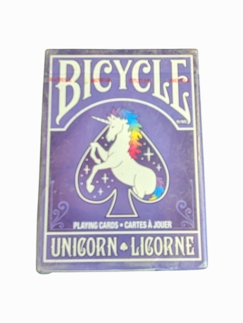 Bicycle Unicorn Licorne Playing Cards